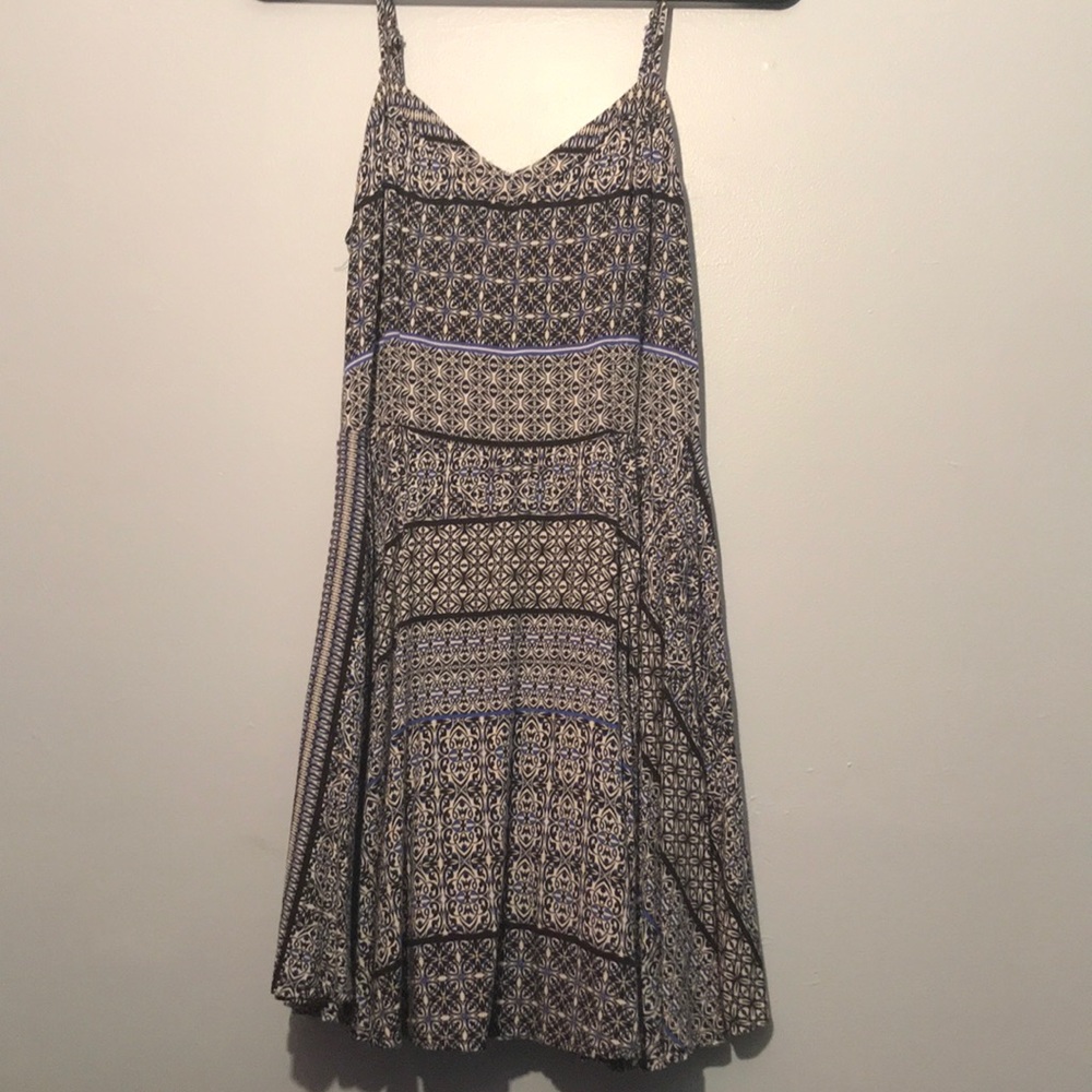 Blue Patterned Aeropostale Dress